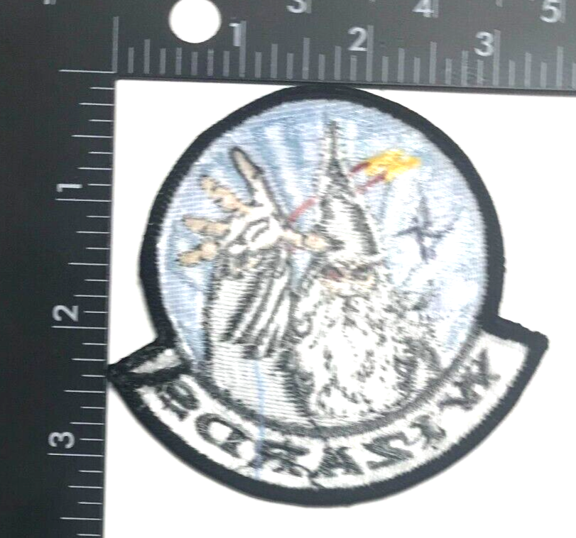 US AIR FORCE 80th OPERATIONS SUPPORT SQUADRON NATO WIZARDS PATCH (AFC) OBSOLETE