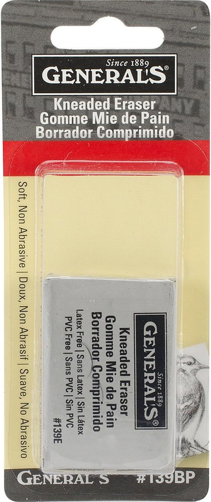 Kneaded Rubber Eraser 1 Pack 139BP (6-Pack)6
