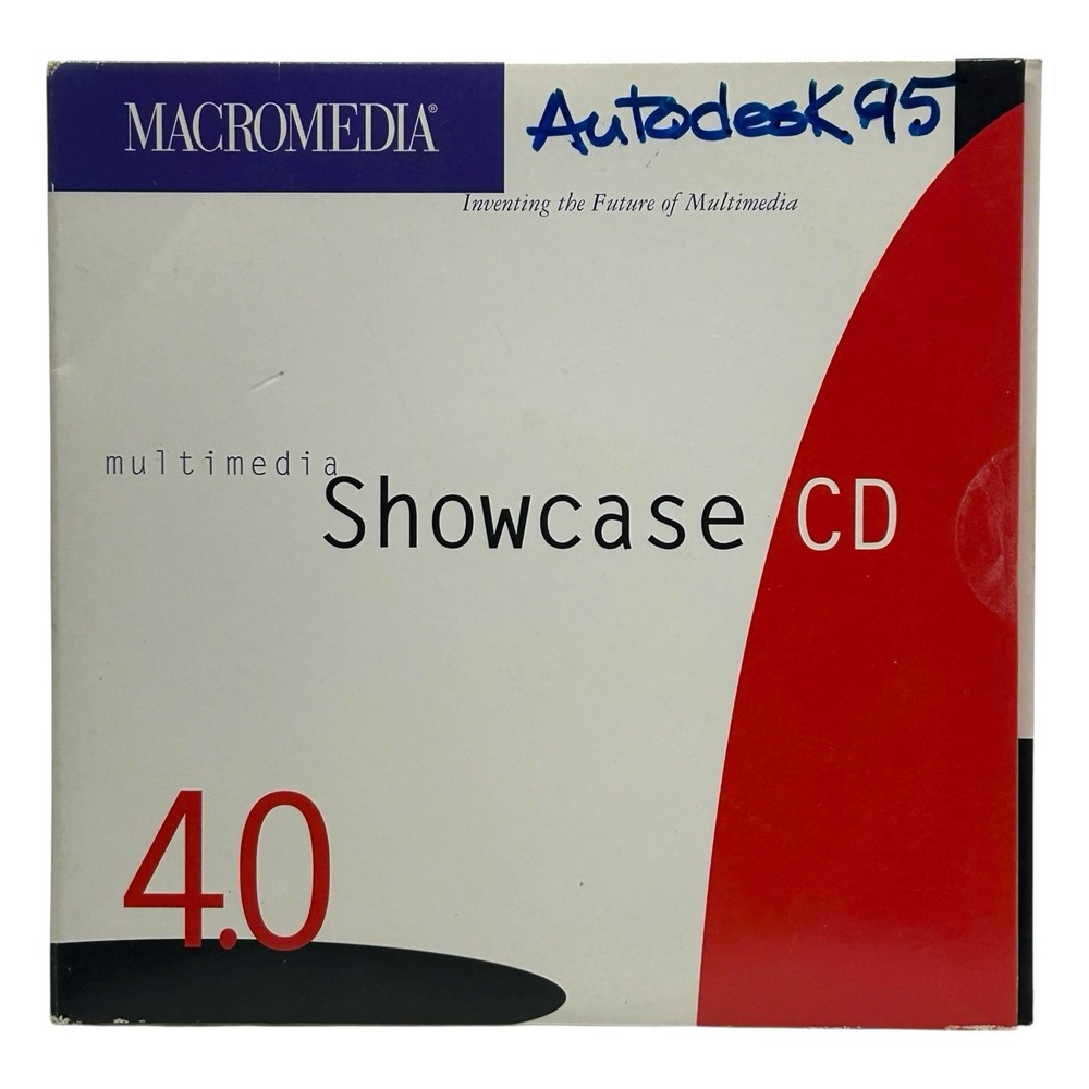 Macromedia 4.0 Multimedia Showcase International User Conference CD 1995