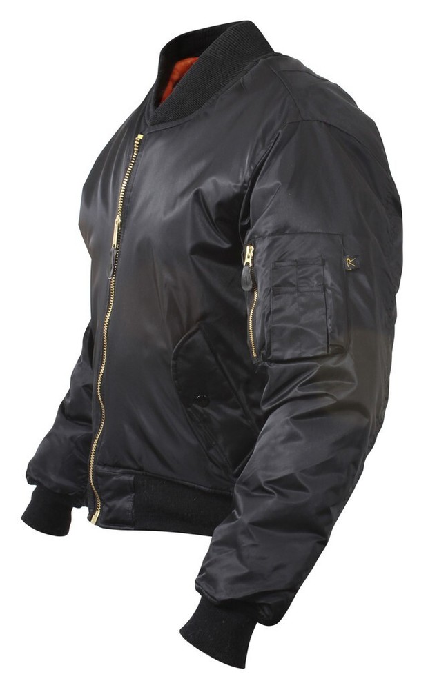 Rothco MA-1 Flight Jacket - Black