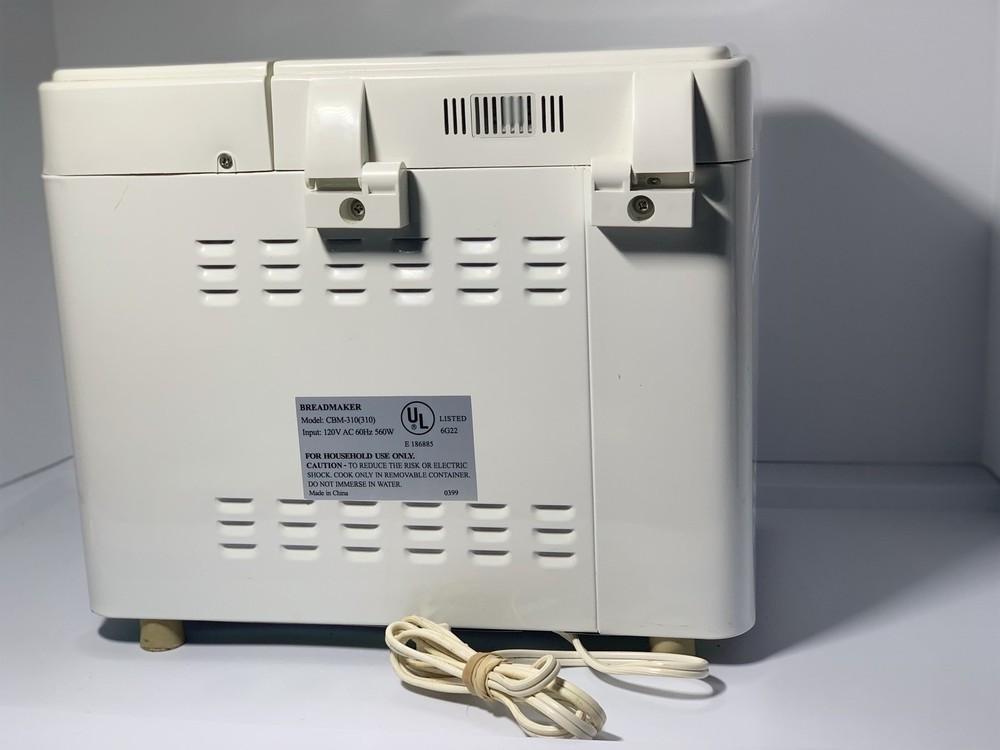 Magic Chef Bread Maker ES1850 Automatic 1.5 lb & Instruction Manual Free Ship