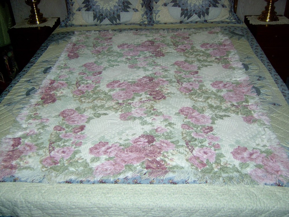 Rose Woven Throw 45x60