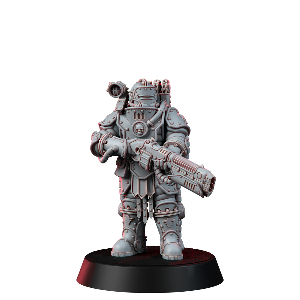 SOLAR GUARD INFANTRY SQUAD WITH VOLKITES