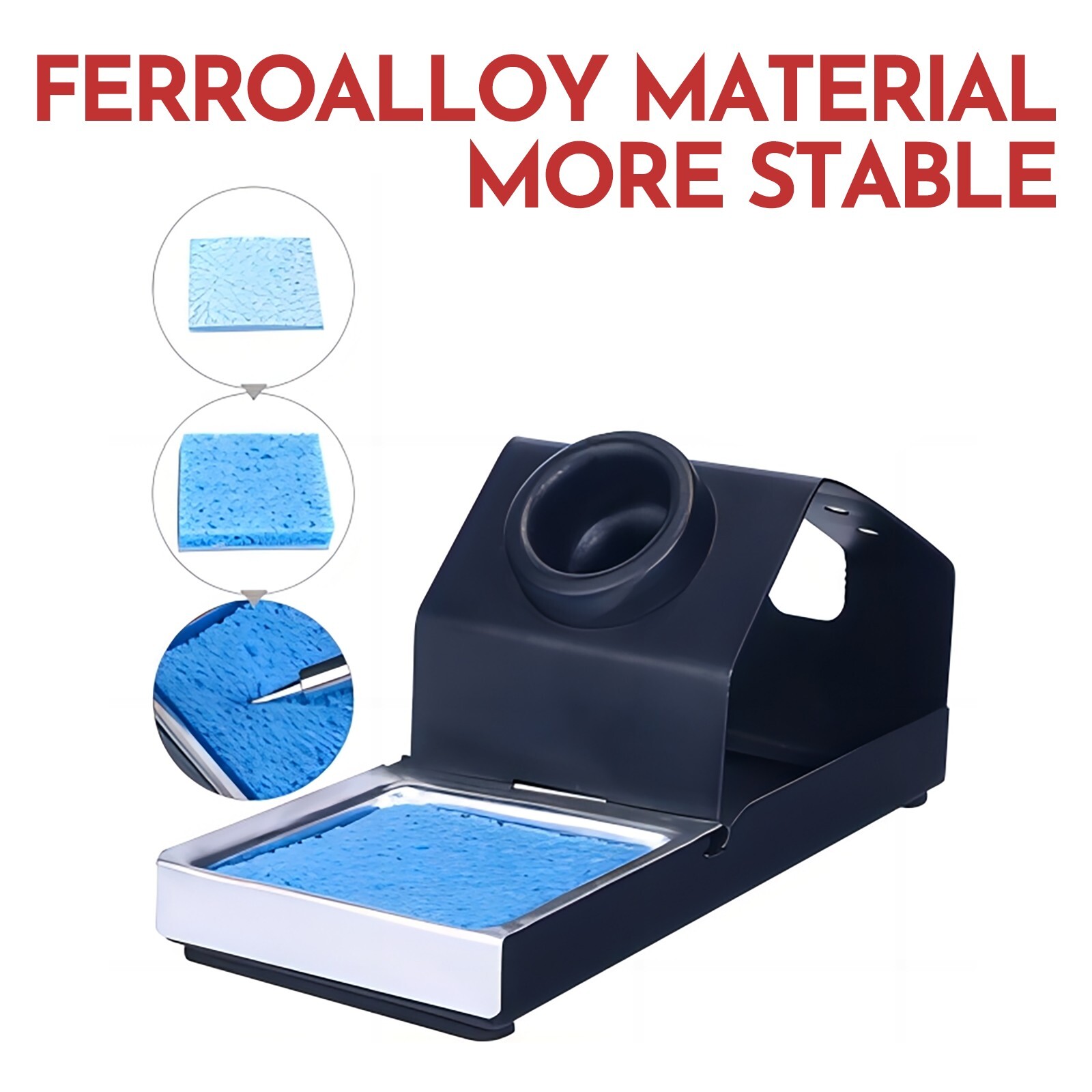 750W 8586D Solder Station 2 in 1 Soldering Iron Kit Hot Air Gun Rework station