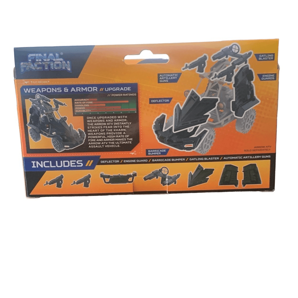 Final Faction Alpha Team 1 Arrow ATV Weapons & Armor Conversion Kit