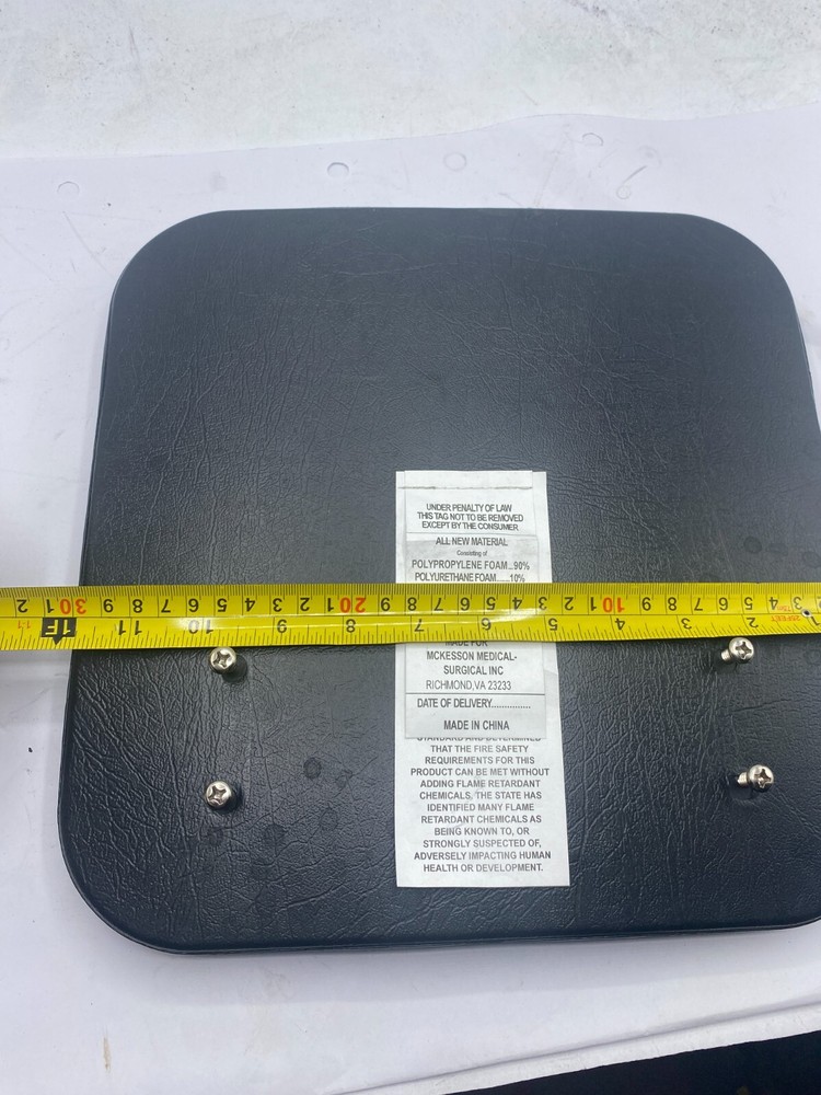 WHEELCHAIR HEADREST 12"x12" MOBILITY LEATHER 🔔