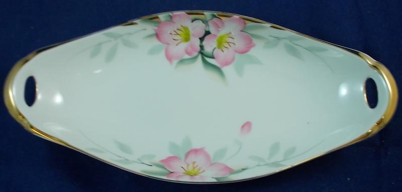 Noritake Azalea Handled Celery Dish