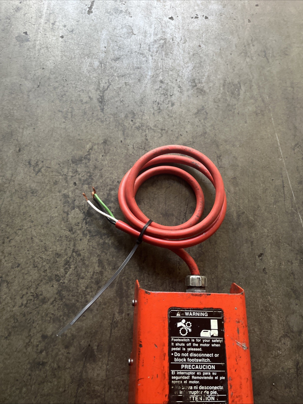 RIDGID B-294 Foot Switch
