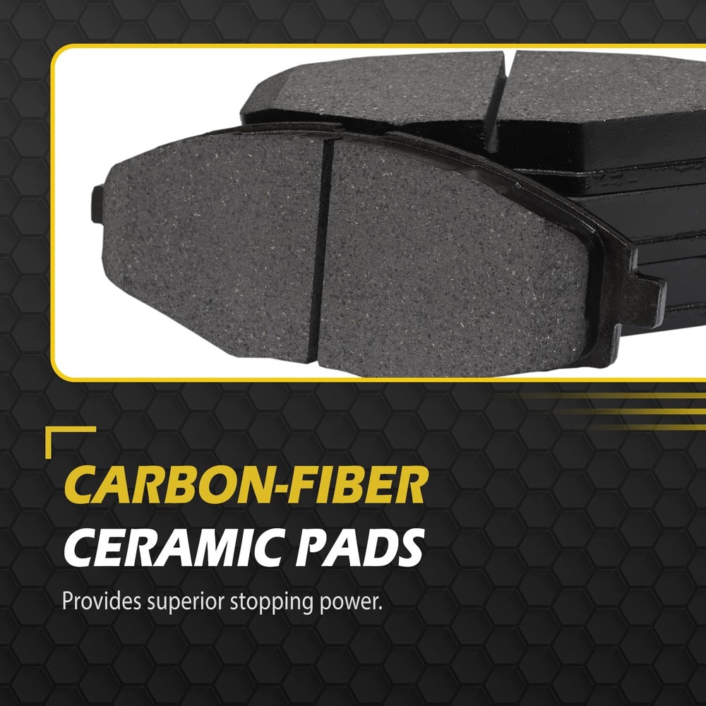 Rear Ceramic Brake Pads for Altima Maxima Murano Pathfinder Rogue