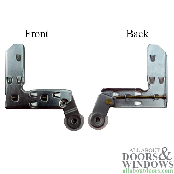 Corner Insert Roller Assembly with 1 Inch Nylon Wheel for Sliding Screen Door