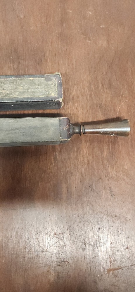 Antique Barbers razor Sharpener With Original Box