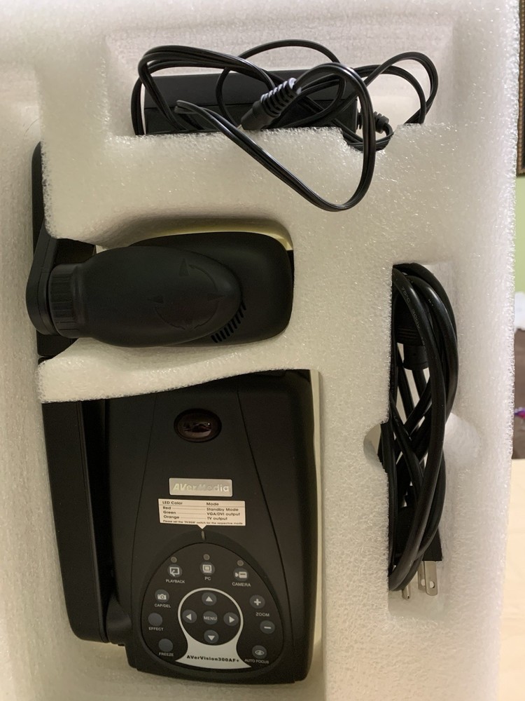 AVerVision 300AF+ Digital Document Camera – NEVER USED, Excellent/New Condition!