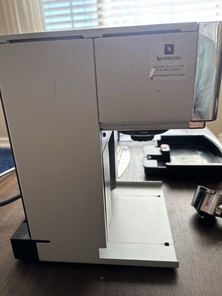Nespresso Type D300 Stainless Commercial Coffee Machine Tested Working Condition