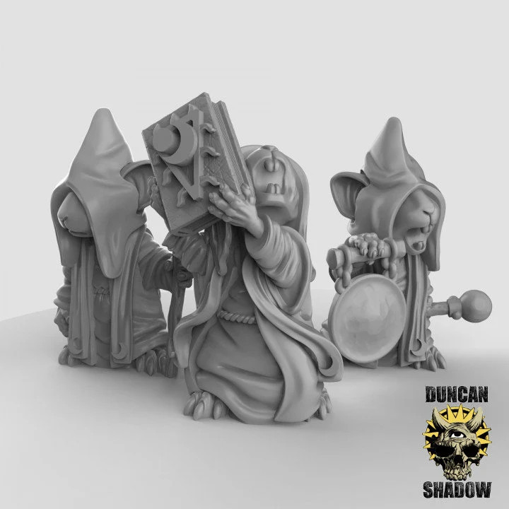 Mouse Shadow Cultist Miniature
