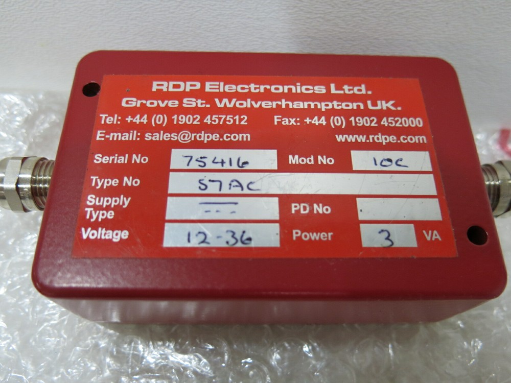 RDP ELECTRONICS S7AC TRANSDUCER AMPLIFIER