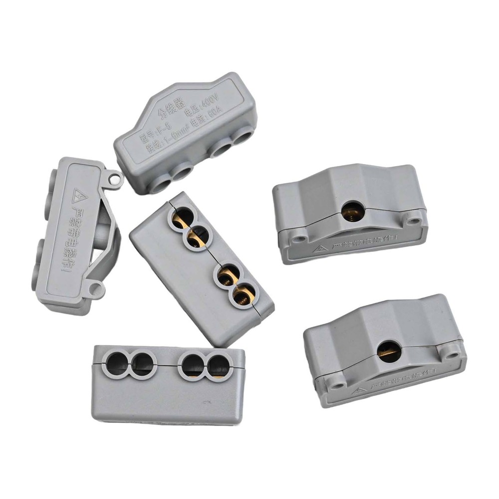 Secure Fixing Quick Terminal Block with Low Resistance Design for Cables