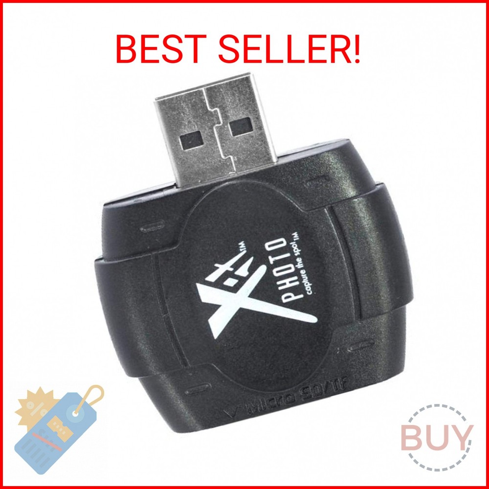 Xit SD/SDHC MicroSD Card Reader/Writer (XTSDCR)