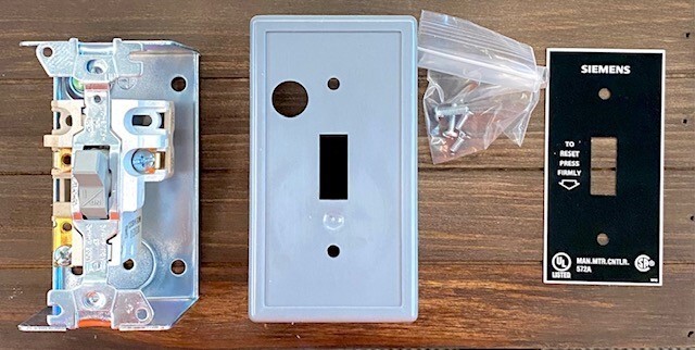 Siemens SMFFGI Single Pole Manual Starter Toggle Switch