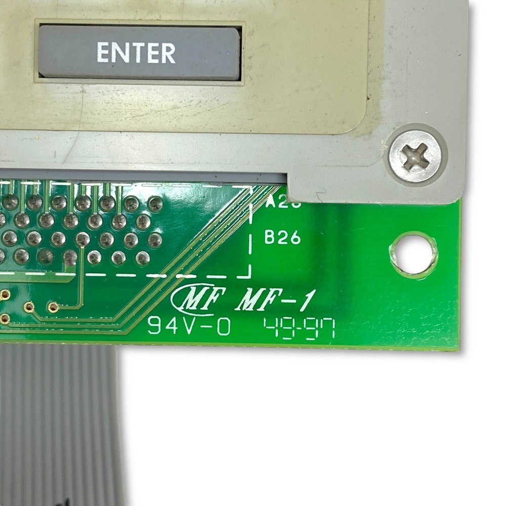 Shimadzu GC-17A Gas Chromatograph Front Panel Display Keypad Keyboard Controller