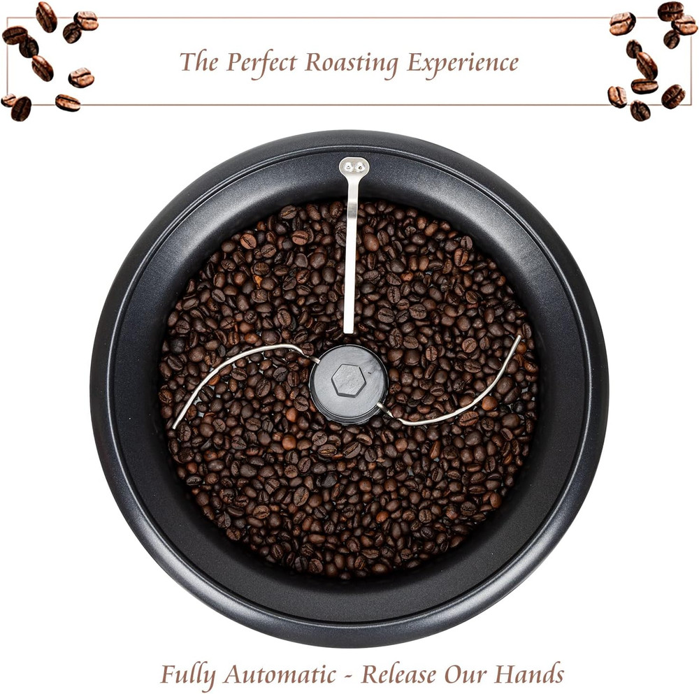 Beginner-Friendly Home Coffee Roaster with Timer - 110V Machine