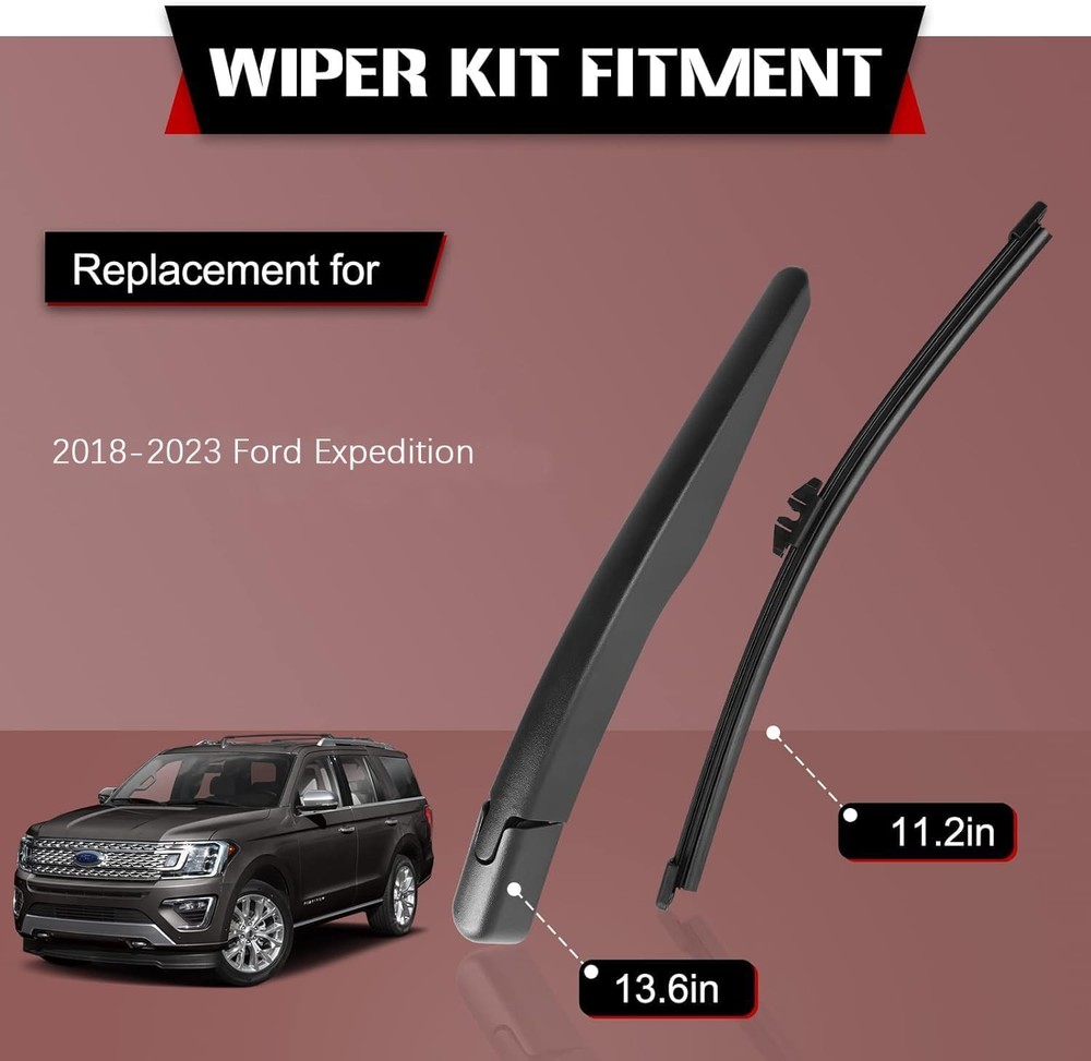 Rear Wiper Blade Arm for 2018-2023 Ford Expedition Windshield Replacement