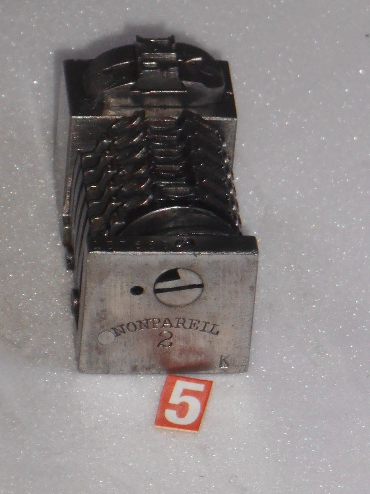 WETTER | letterpress numbering machine | 5