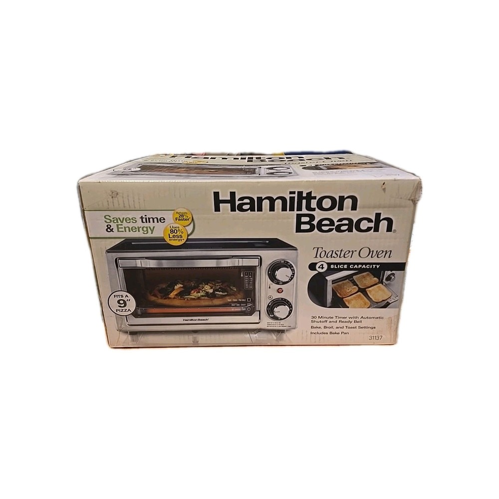 Hamilton Beach 4-Slice Toaster Oven