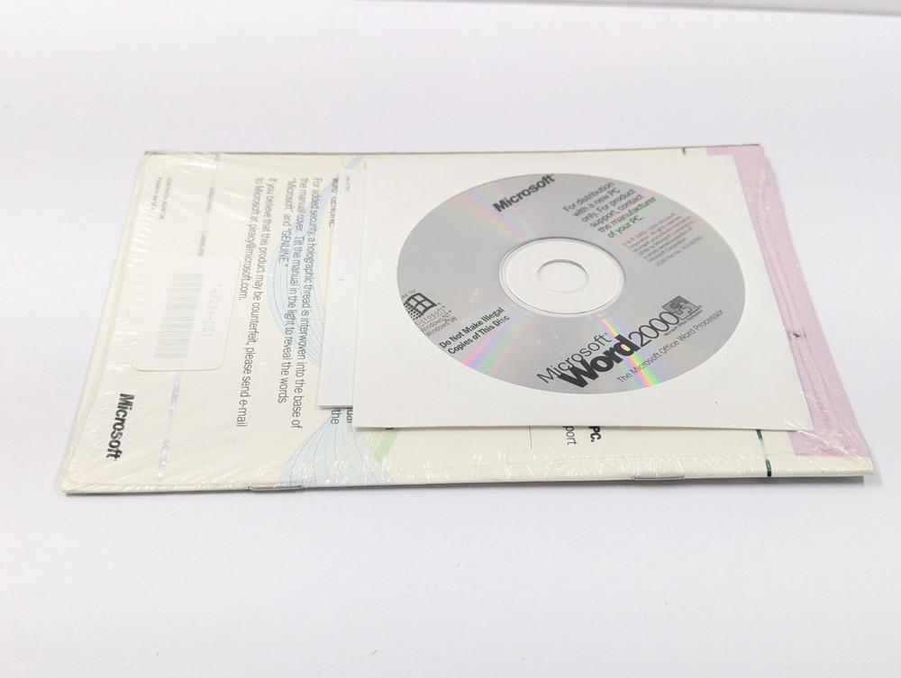 Discovering Microsoft Word 2000 w/Product Key CD-ROM Software Application