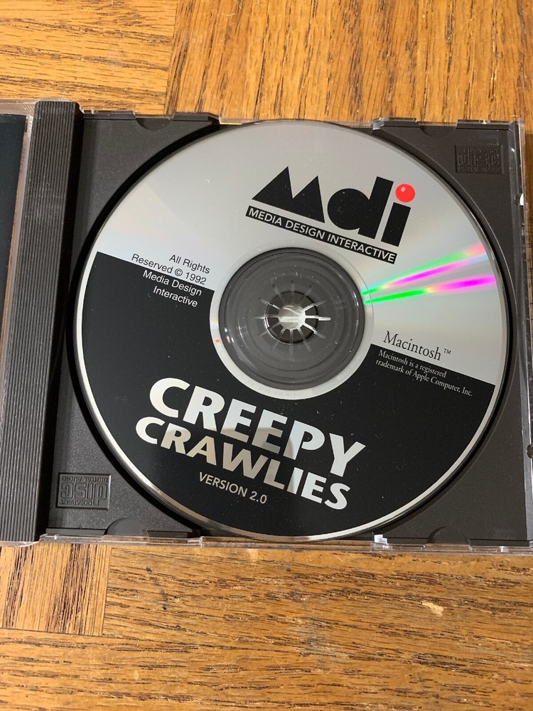 Creepy Crawlies PC Cd