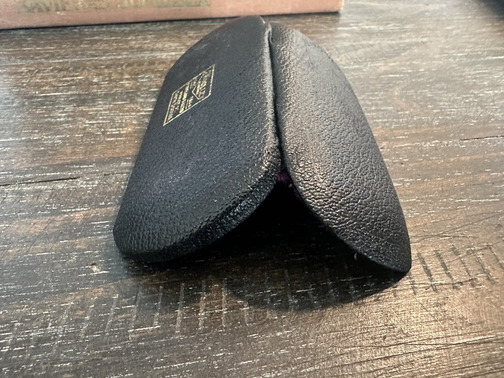 Antique J. Woolley Hard Shell Spectacles/Eyeglass Case