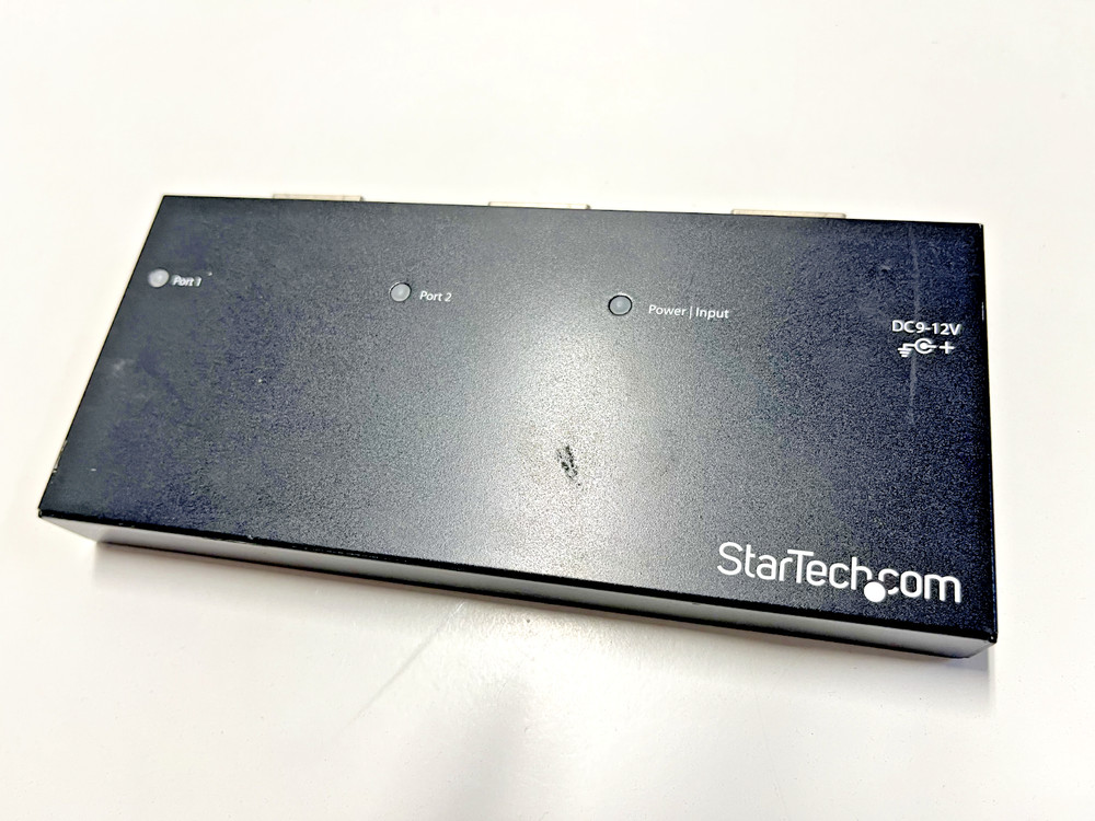 Startech 2 Port DVI Splitter with Audio- Used - NO AC CABLE