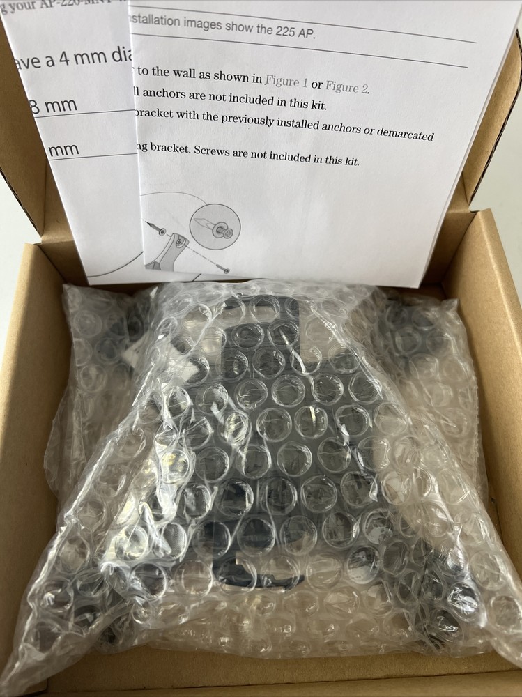 AP-220-MNT-W1, AP-220 Series Mount Kit Basic(BLK)