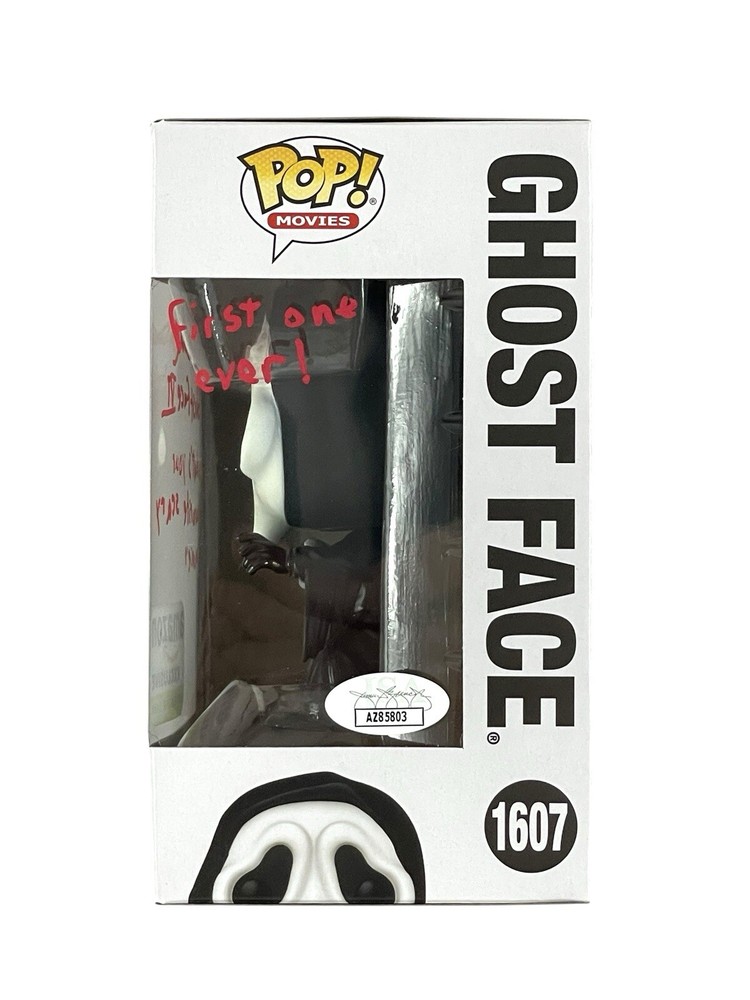 Ghostface Mathieu Coderre Signed Glow In The Dark Funko Pop Scream IV 1st ONE￼