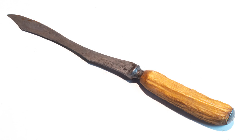 Vintage Stag Handle Kitchen Knife