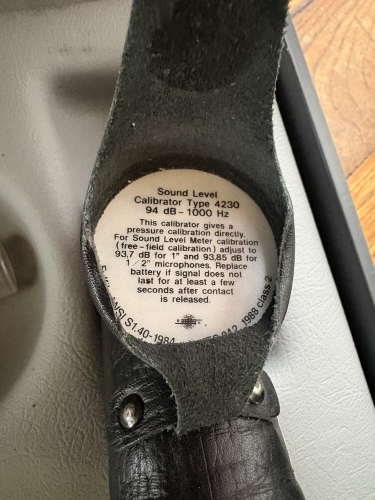 Bruel & Kjaer 2230 sound level meter