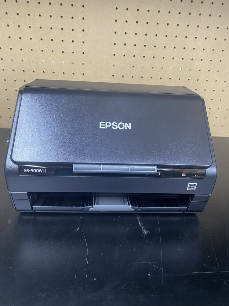 NEW EPSON ES-500WII wireless DOCUMENT SCANNER NOB - GREY - ETHERNET