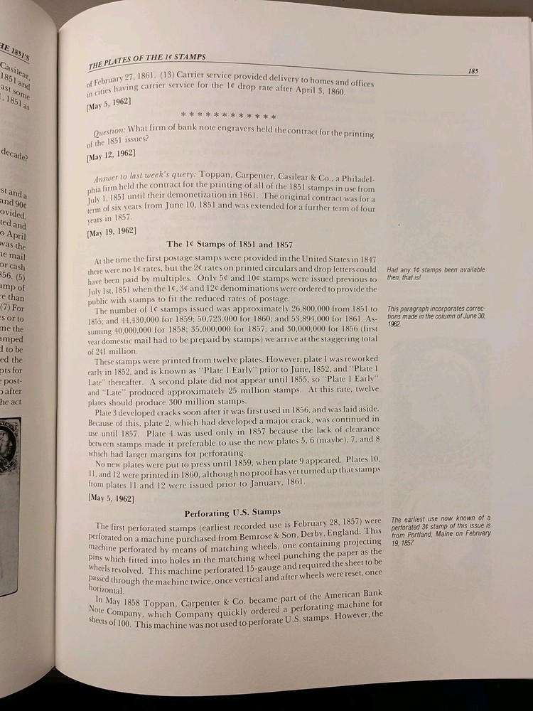 Baker's US CLASSICS Book by Hugh & David Hardbound from "STAMPS" 1985