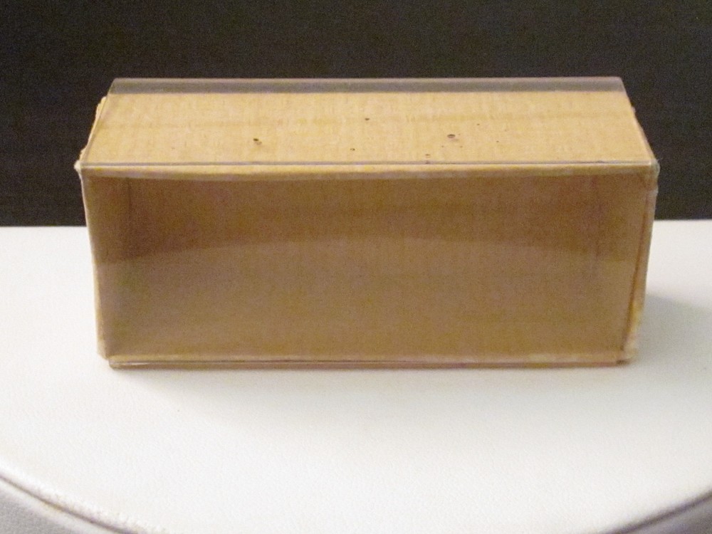 Fabergé Perfume Straw Hat Box Only,Clear Plastic Lid/cover