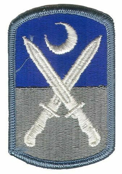 US ARMY 218TH INFANTRY BRIGADE CLASS A PATCH - FULL COLOR
