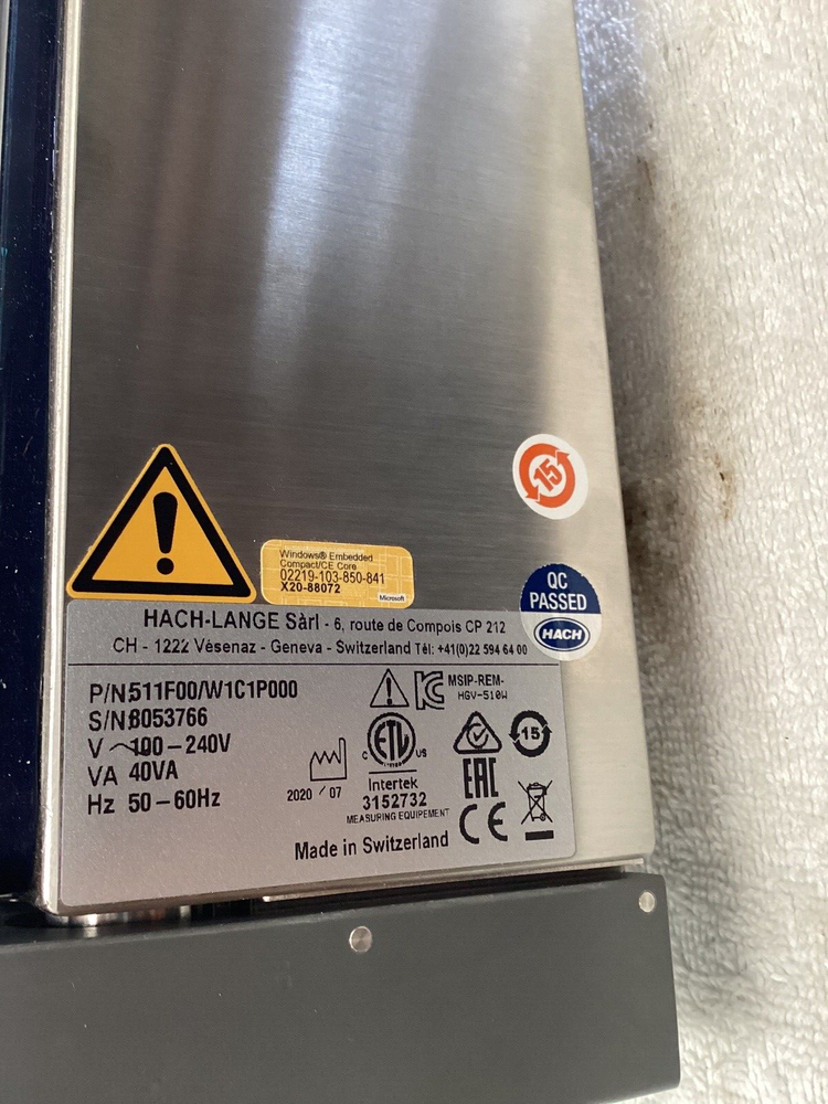 Hach Orbisphere 510 Analyzer 511F00/W1C1P000