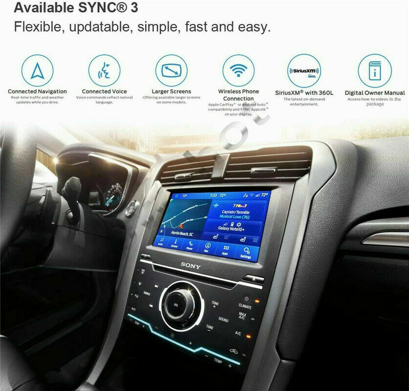 OEM SYNC 3 APIM Module with Navigation NA223 3.4 Version For Ford Lincoln