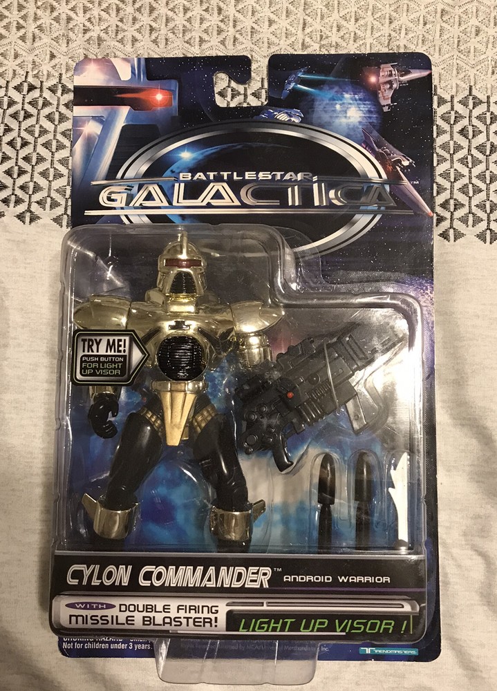 Trendmasters Battlestar Galactica Cylon Commander Android Warrior 1996