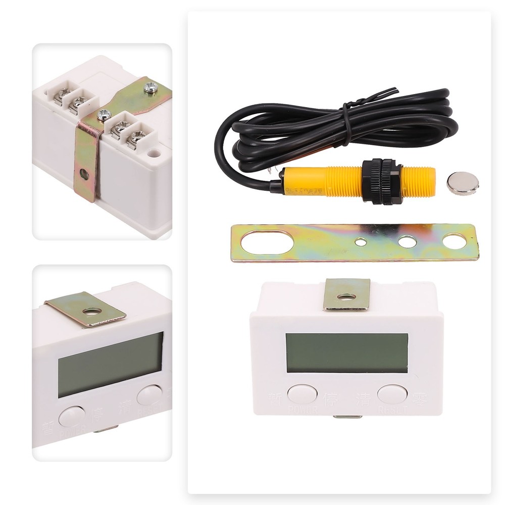 Heavy Duty Magnetic Sensor Switch Punch Counter for Industrial Process Control