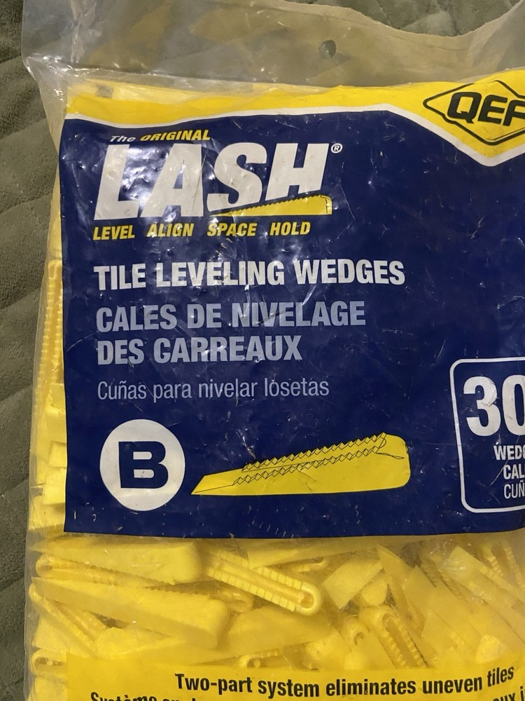QEP LASH Tile Leveling System, Part B, Wedges (300 Pack)