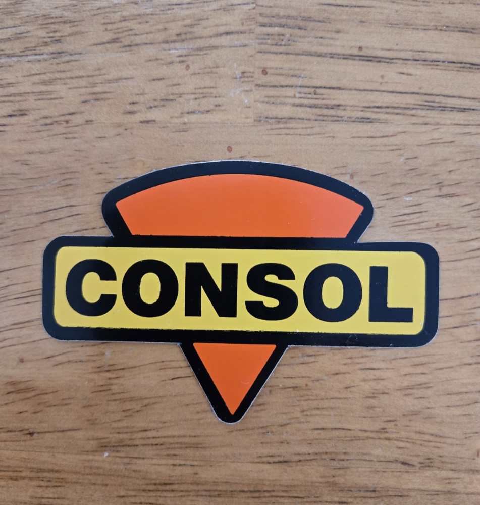 Vintage Consol Mining Decal Sticker