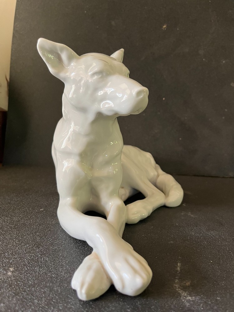 Herend White Swiss German Shepherd Dog