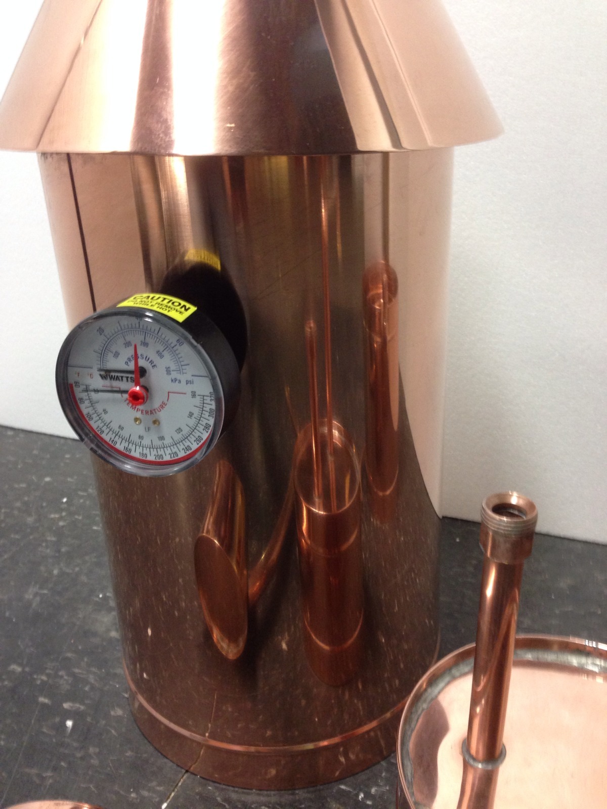 Copper Moonshine Still 6 Gallon with Thumper and Worm The Best Built on Ebay