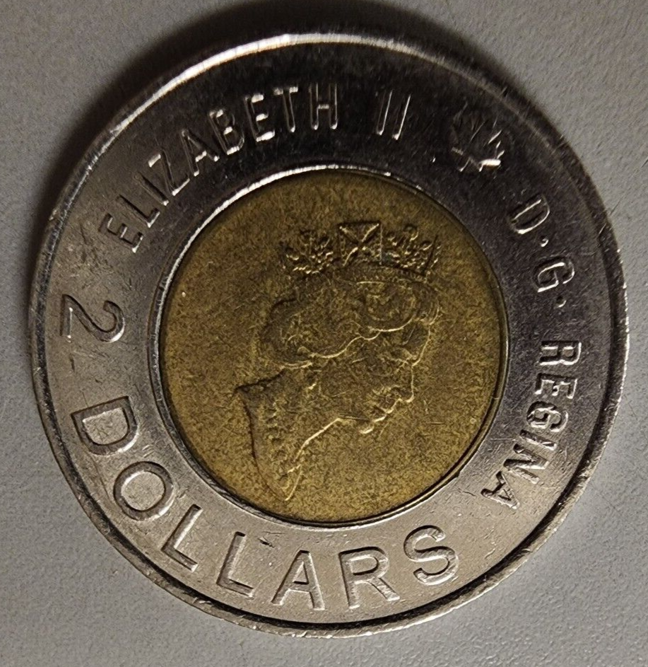 2000 Canada $2 Toonies Knowledge Queen Elizabeth (2 Dollar) Coin