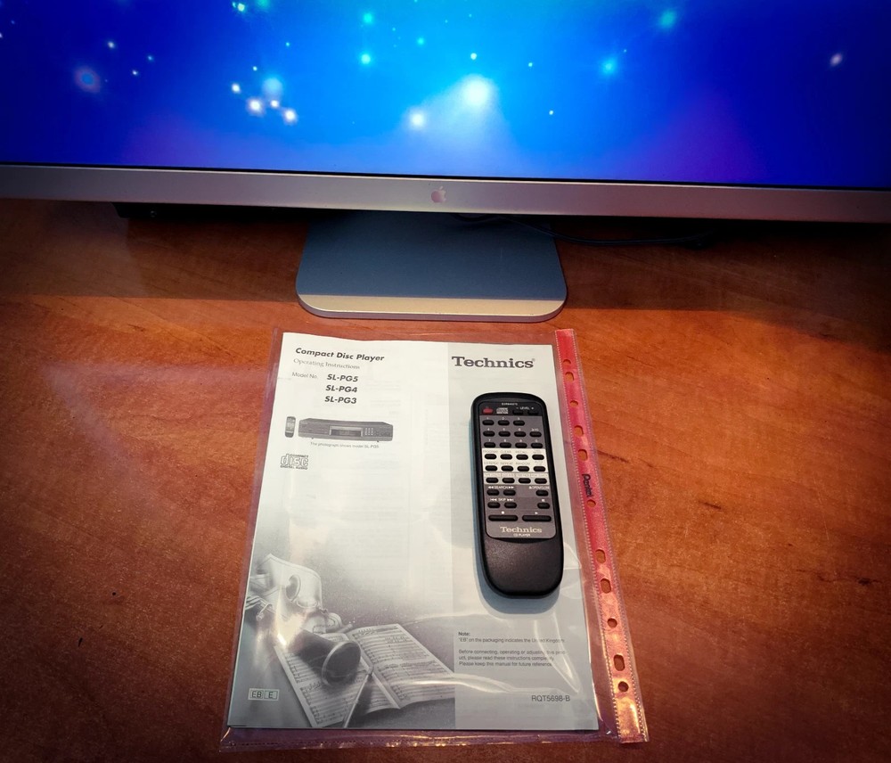 Technics SL-PG4 🌈RaRe🌈 Vintage Stereo CD/CDR Deck
