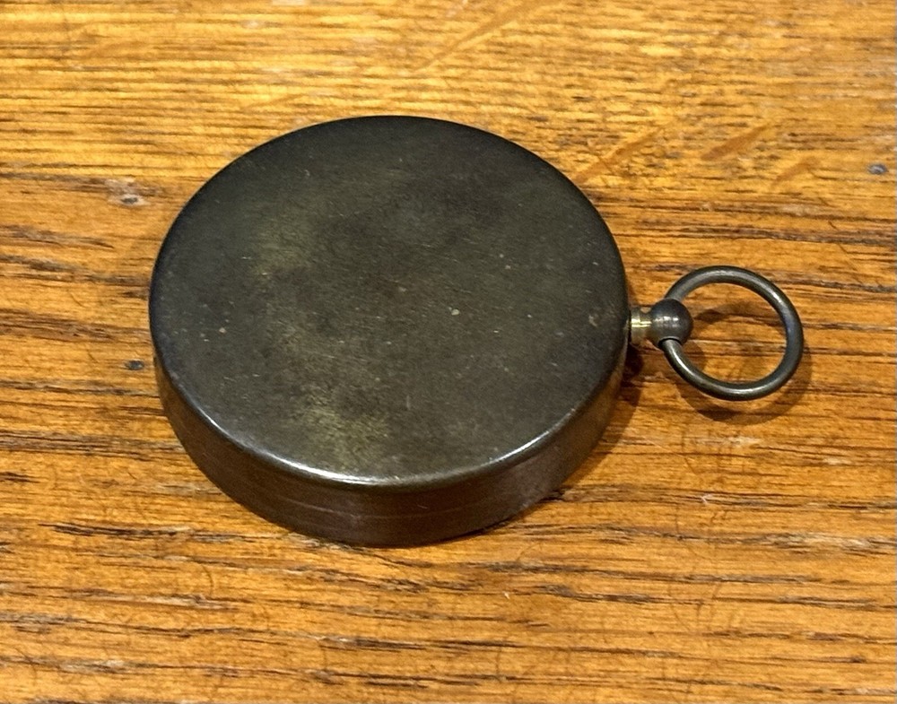 Vintage German Brass Pocket Compass